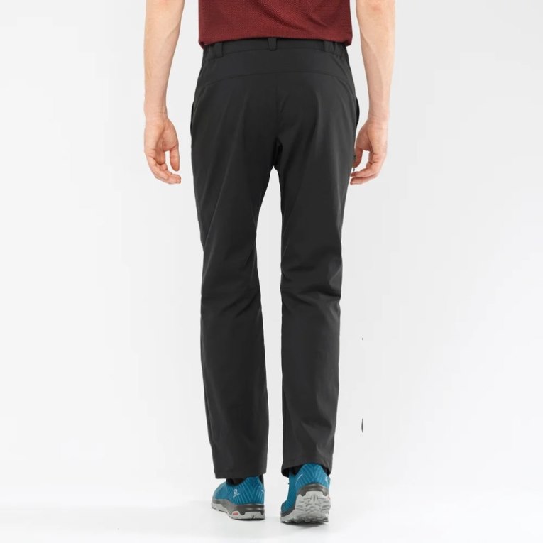 Black Salomon Outrack Men's Sport Pants | PH 13679N